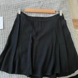 Black Mini Skirt Reformation Size 2